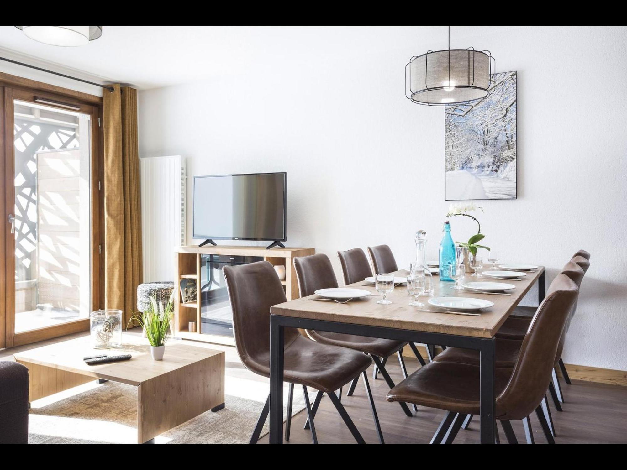 Ferienwohnung 5 Pieces 10 Pers Premium Hauteluce Exterior foto