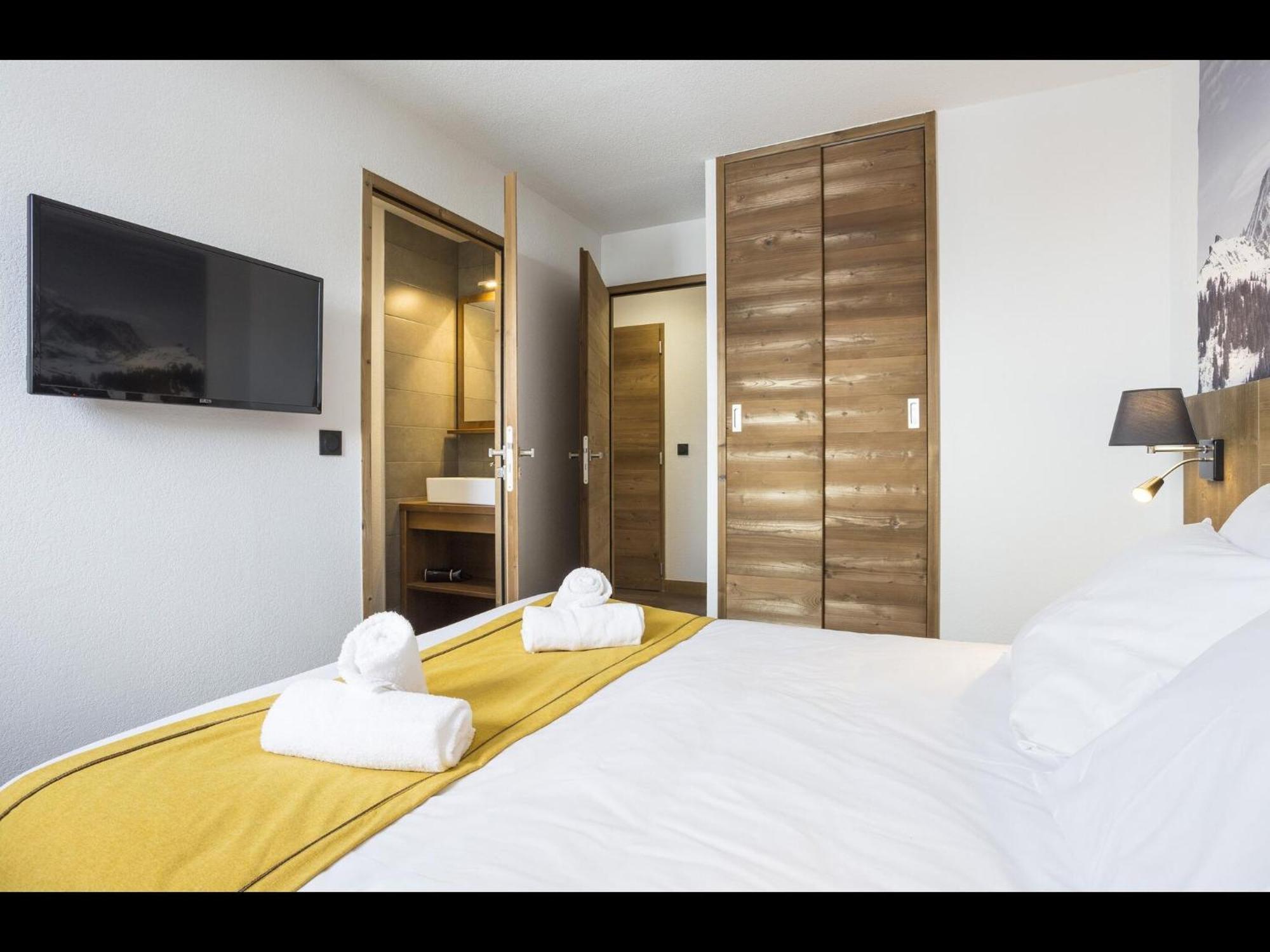 Ferienwohnung 5 Pieces 10 Pers Premium Hauteluce Exterior foto