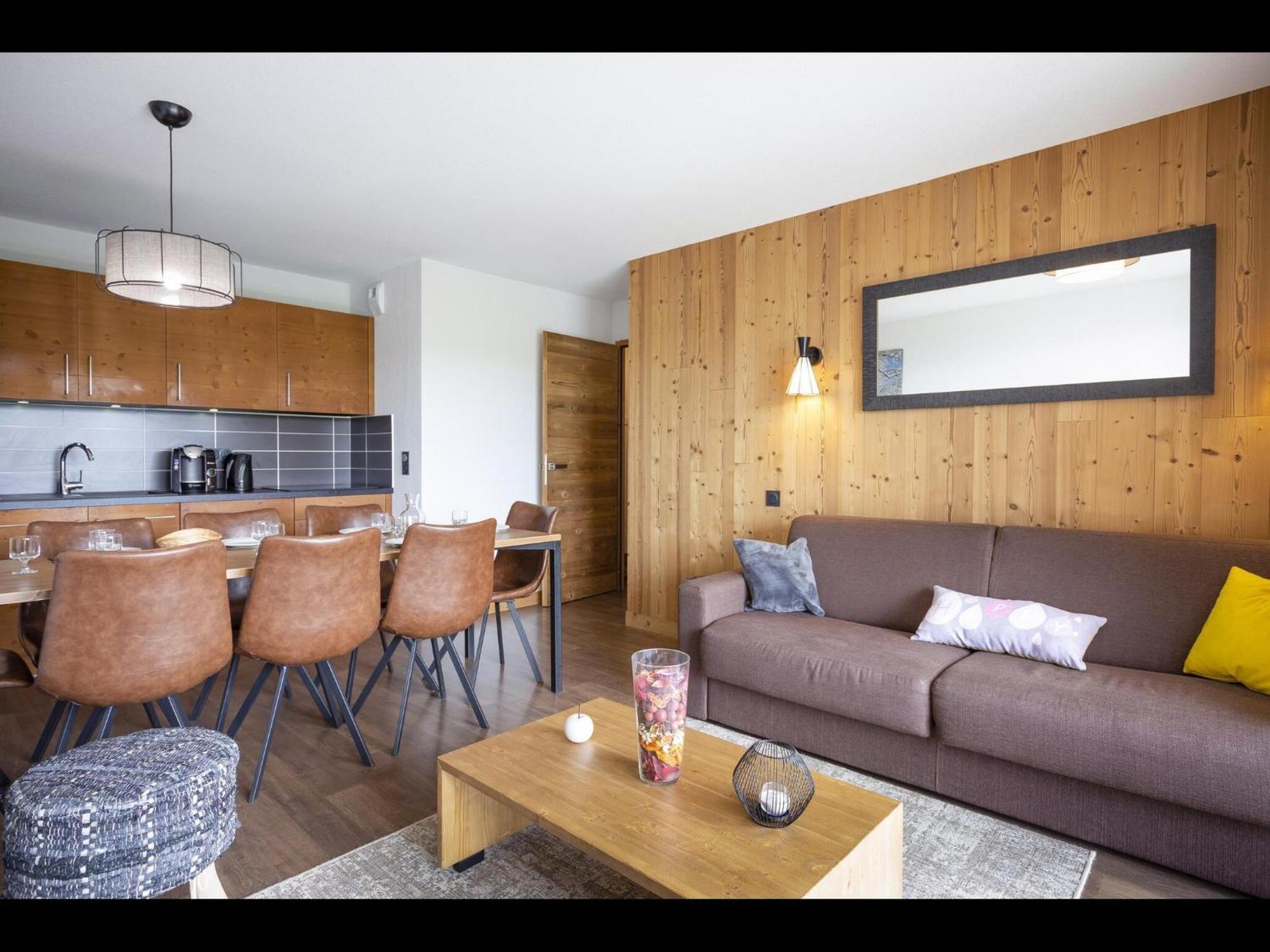 Ferienwohnung 5 Pieces 10 Pers Premium Hauteluce Exterior foto